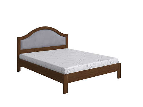 Детская кровать Ontario - Уютная кровать из массива с мягким изголовьем