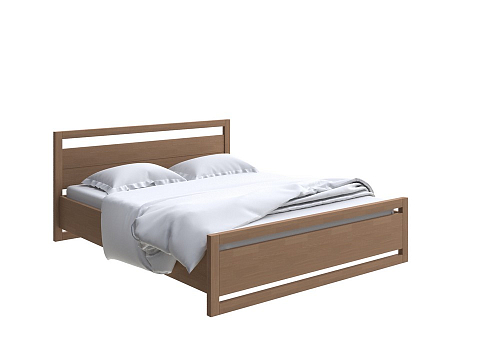 Кровать в скандинавском стиле Kvebek с подъемным механизмом - Удобная кровать с местом для хранения