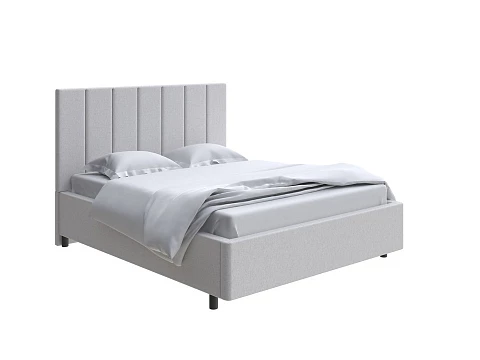 Кровать в стиле минимализм Oktava - Кровать в лаконичном дизайне в обивке из мебельной ткани или экокожи.